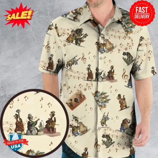 Country Bear Jamboree Hawaiian Shirt