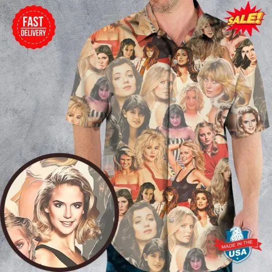 Discover 80s Girls Hawaiian Shirt