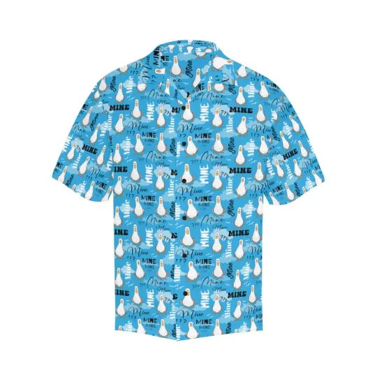 Disney Finding Nemo Mine Mine Mine Blue Beach Hawaiian Shirt