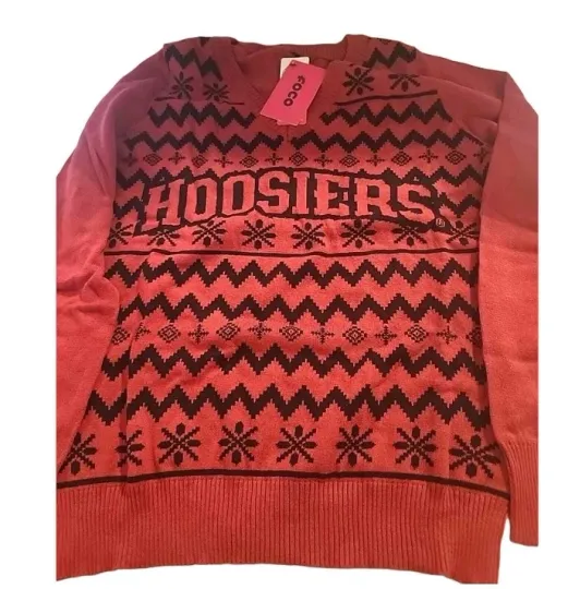 Discover FOCO Ugly Sweater INDIANA HOOSIERS Christmas   Womens Size Small