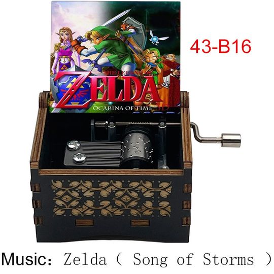 Legend of Zelda Music Box: Anime Birchwood Souvenir