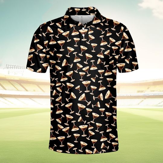 Espresso Martini Cocktail Hawaiian Shirt Men Women Summer