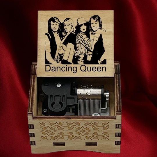dancin kween Music Box by Appa - Birch Wood Classic Song
