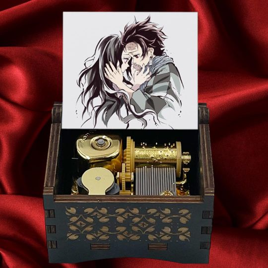 Nice Gift Ideas Anime Music Box-  demon Kamado tanjiror