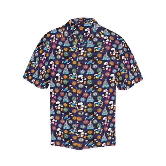 Discover Disney Mickey Wine And Dine Race Hawaiian Shirt