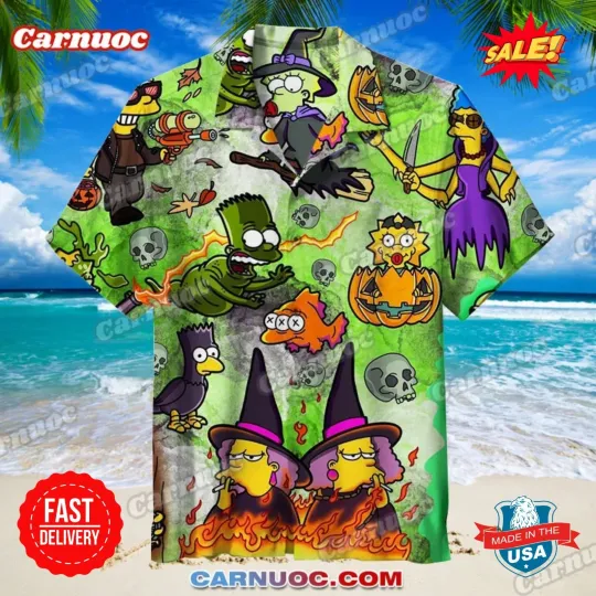 Discover The Simpsons' Halloween | Hawaiian Shirt
