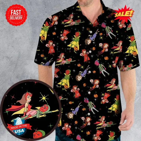 Discover WandaVision Bewitched Hawaiian Shirt