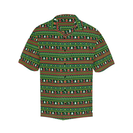 Discover Disney Christmas Sweater Green Hawaiian Shirt
