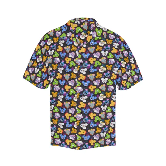 Discover Disney The Magical Gang Character Mickey Logo Hawaiian Shirt