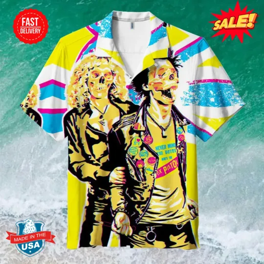 Discover sx Pistols | Unisex Hawaiian Shirt S-5XL