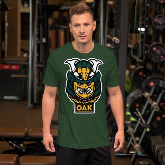 Discover Athletic Samurai Oakland Baseball Short Sleeve T-Shirt