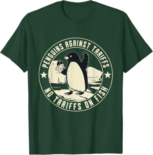 Discover Penguins Protest Unisex T-Shirt