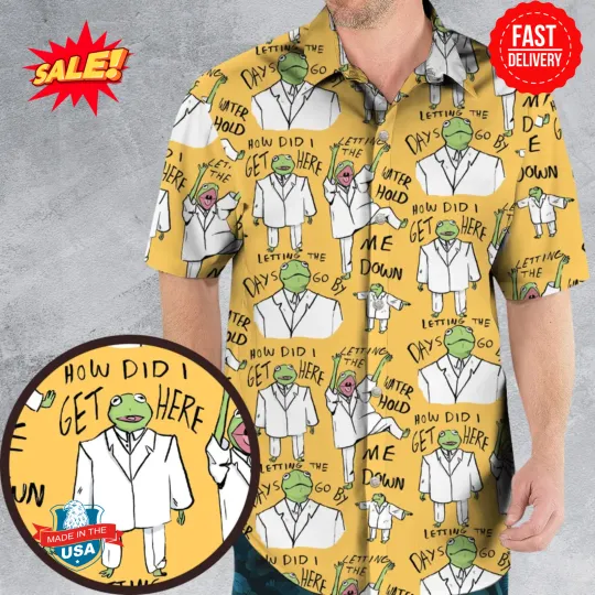 Discover Once In A Lifetime Kermit Hawaiian Shirt