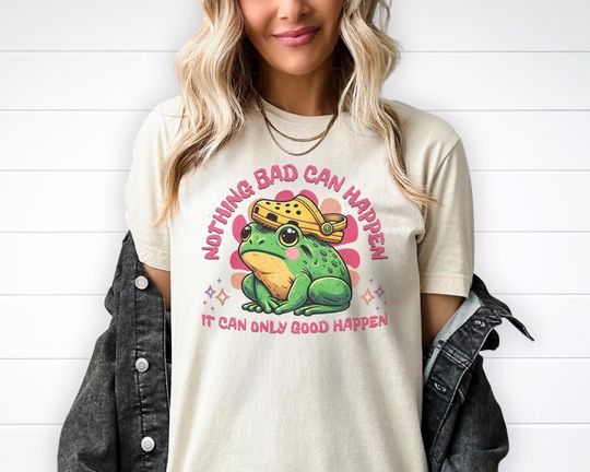 Discover It Can Only Good Happen Shirt, Funny Anti-Trump Quote, Great Gift for a Democrat, Progressive, Liberal, Leftist, Socialist, Gen Z Activist