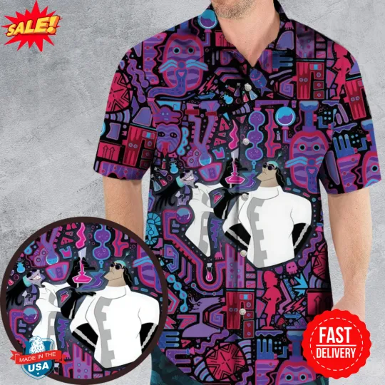 Discover Mad Science Yzma The Emperor's New Groove Hawaiian Shirt