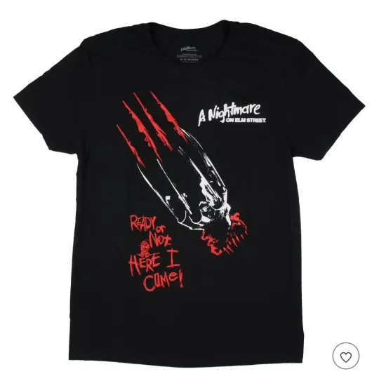 Nightmare on Elm Street Men's Slash Black T-Shirt