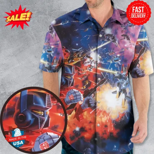 Autobots Unite Transformers Hawaiian Shirt
