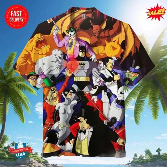 Discover Batman | Unisex Hawaiian Shirt
