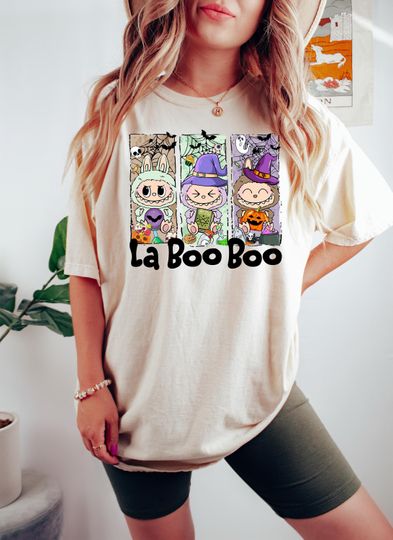 Discover La Boo Boo Ghost and Monster Graphic T-Shirt, Halloween Costume, Trick or Treat Outfit