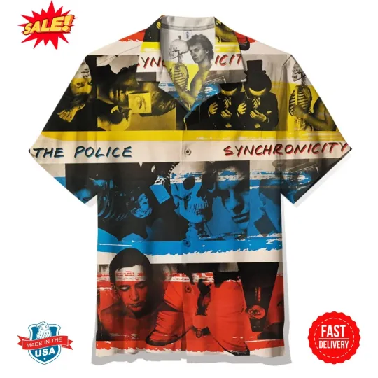 Discover The Police - Synchronicity | Unisex Hawaiian Shirt