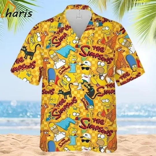 Discover The Simpsons Family Hawaiian Shirt