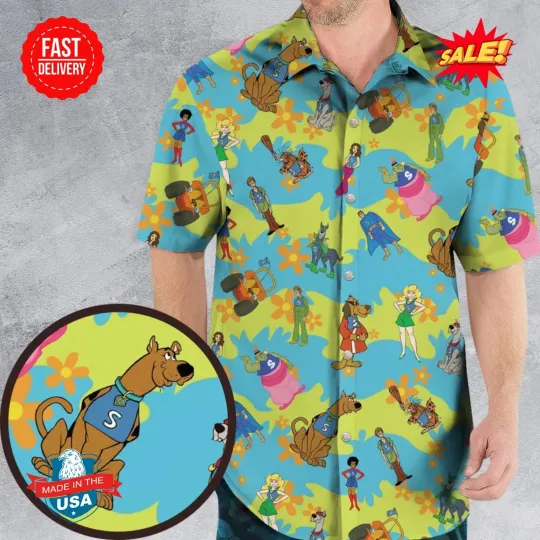 Discover Scooby Gang Scooby Doobies Hawaiian Shirt