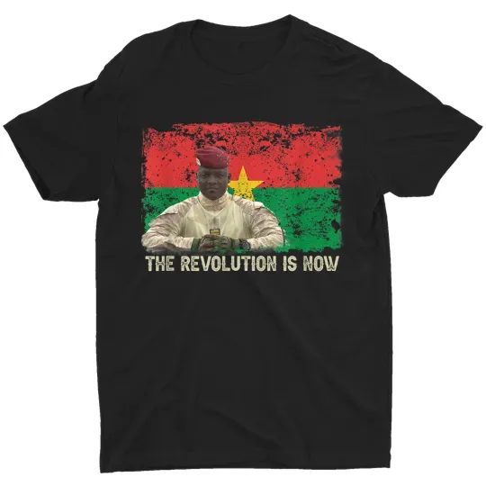 Discover President Ibrahim Traore Burkina Faso Tribute Unisex T-Shirt