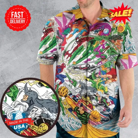 Discover Spidey Sense Spider Man Hawaiian Shirt