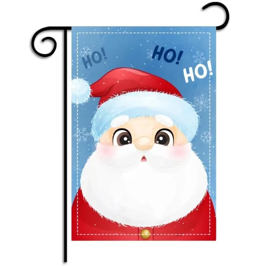 Discover Double Sided Santa Claus Garden Flag Christmas Yard Decor