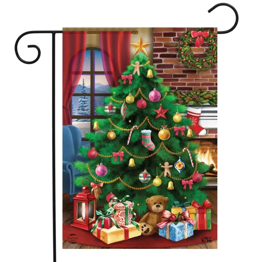 Discover Briarwood Lane Christmas Tree Garden Flag