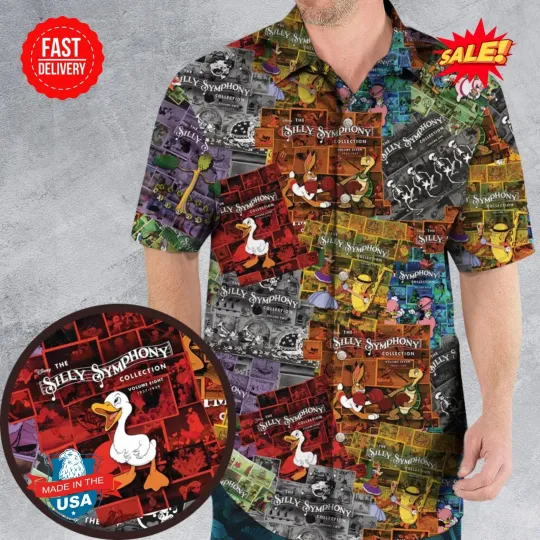 Discover Silly Symphony Collection Hawaiian Shirt