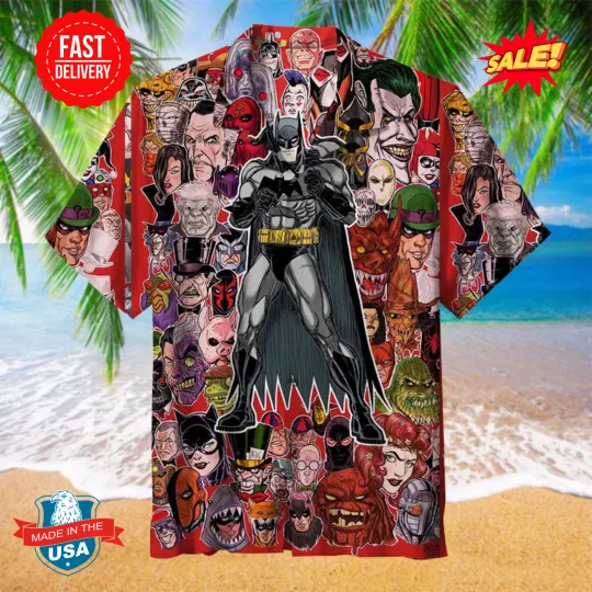 Discover Batman | Unisex Hawaiian Shirt