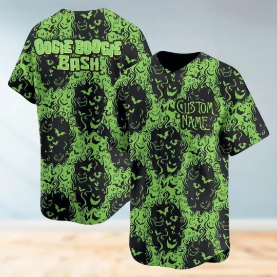 Discover Custom Horror Halloween Baseball Jersey - Adults Kids & Youth