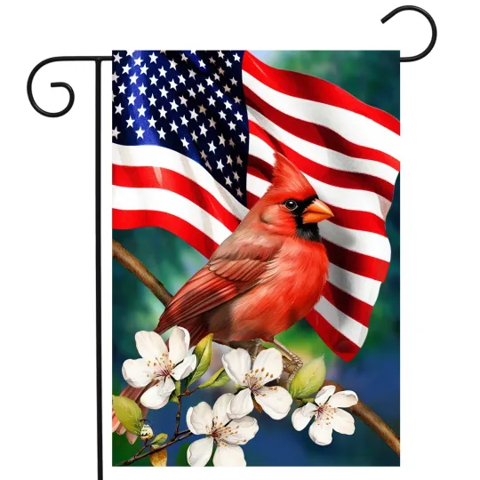 Discover Briarwood Lane American Floral Cardinal Garden Flag