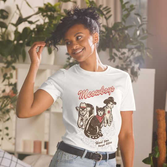 Discover Meowboys Short-Sleeve Unisex T-Shirt