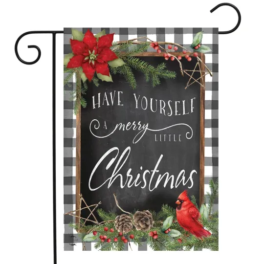 Discover Briarwood Lane Merry Little Christmas Double-Sided Garden Flag