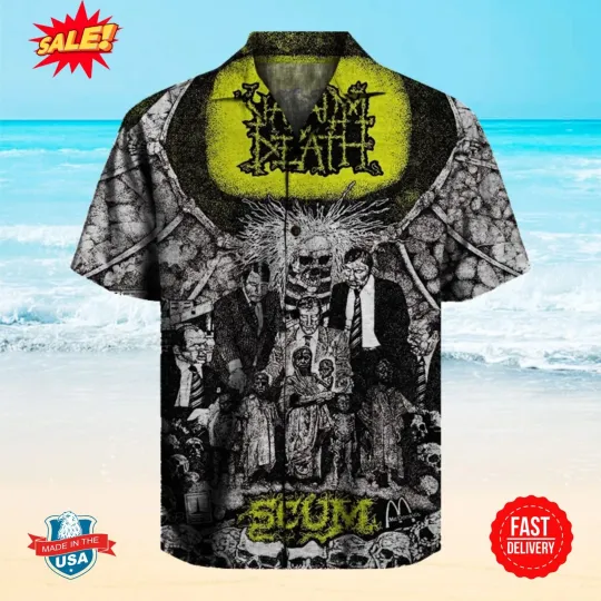 Discover Napalm Death - Scum | Unisex Hawaiian Shirt