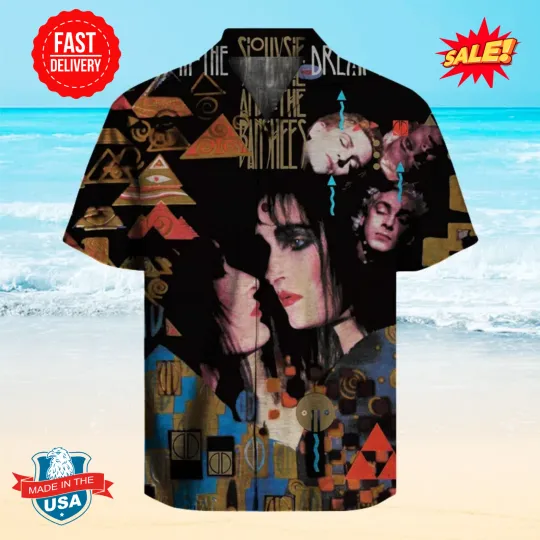 Discover Siouxsie &The Banshees - A Kiss In The Dreamhouse | Unisex Hawaiian Shirt