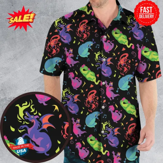 Discover Classic Dragons Hawaiian Shirt