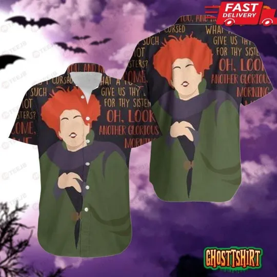 Discover We Fly Hocus Pocus Halloween Hawaiian Shirt, Unisex Adult, Size S-5XL