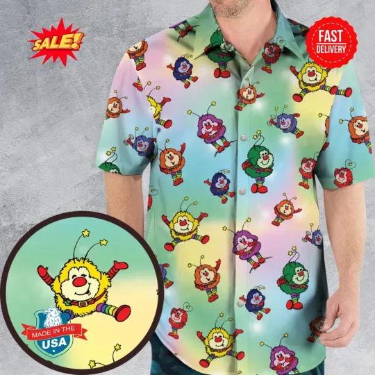 Rainbow Brite Sprites Hawaiian Shirt