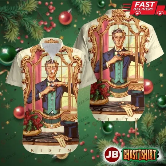 Handsome Scrooge A Christmas Carol Hawaiian Shirt