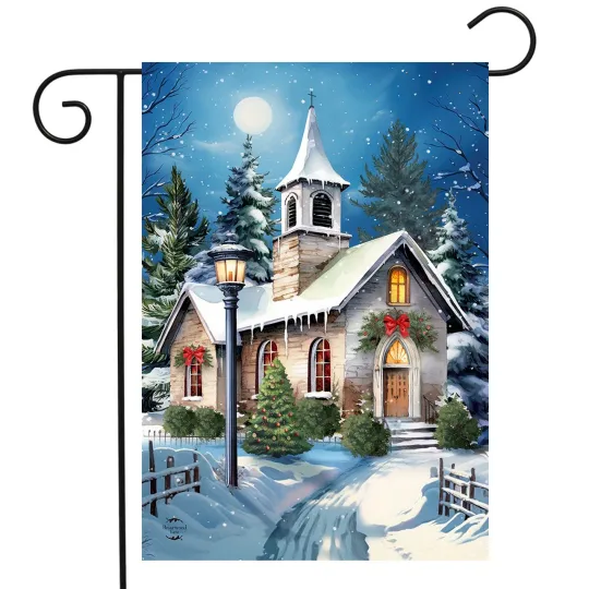 Discover Briarwood Lane Holy Night Garden Flag