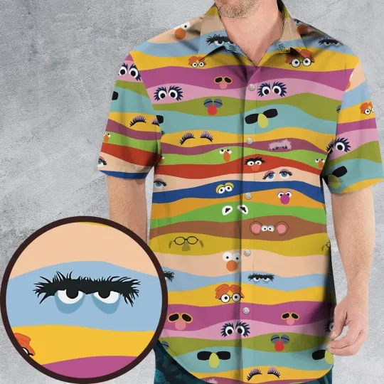 Eyes On Us The Muppet Show Hawaiian Shirt