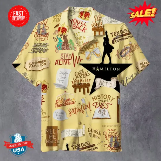 Discover Hamilton | Hawaiian Shirt S-5XL