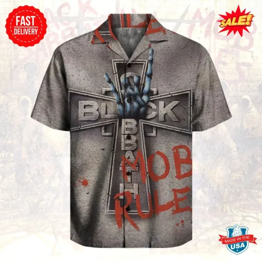 Black Sabath Mob Rules | Hawaiian Shirt S-5XL