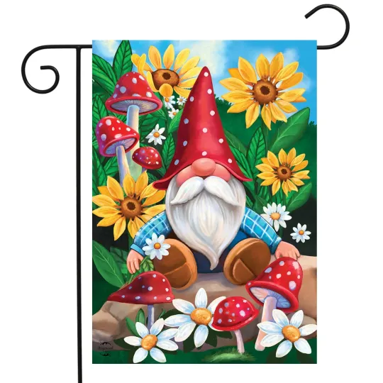 Discover Briarwood Lane Gnome And Garden Summer Garden Flag