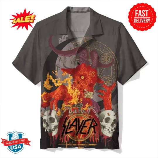 Discover Slayer | Unisex Hawaiian Shirt S-5XL