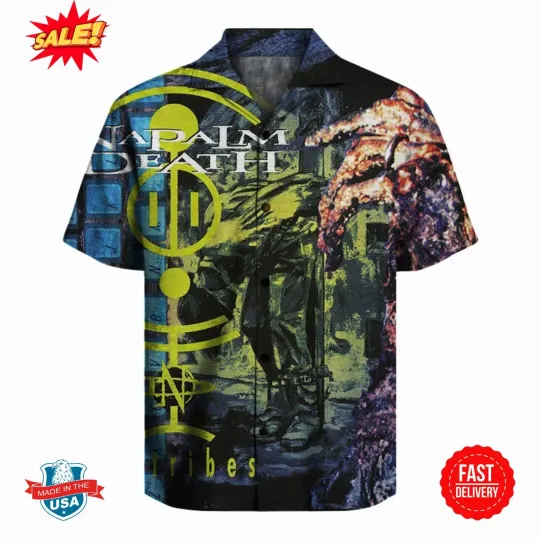 Discover Napalm Death - Diatribes | Unisex Hawaiian Shirt