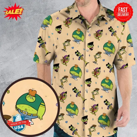 The Green Gang The Powerpuff Girls Hawaiian Shirt
